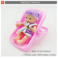 HKM-069587 5 Inch Vinyl Mini Baby Dolls - Educational & Musical Toy for Girls