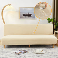 HKM-069587 Waterproof Armless Sofa Cover in Various Colors - Modern Dust Protection for Sofas 160-210cm