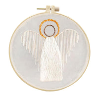 HKM-069779 Embroidery DIY Religious Retro Character Fabric Cotton and Linen Material Set