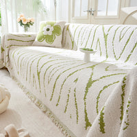 HKM-069843 One-piece Plush Sofa Cover in Various Colors and Sizes