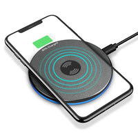 HKM-069843 Ultra-Light Portable Wireless Mobile Phone Charger in Black