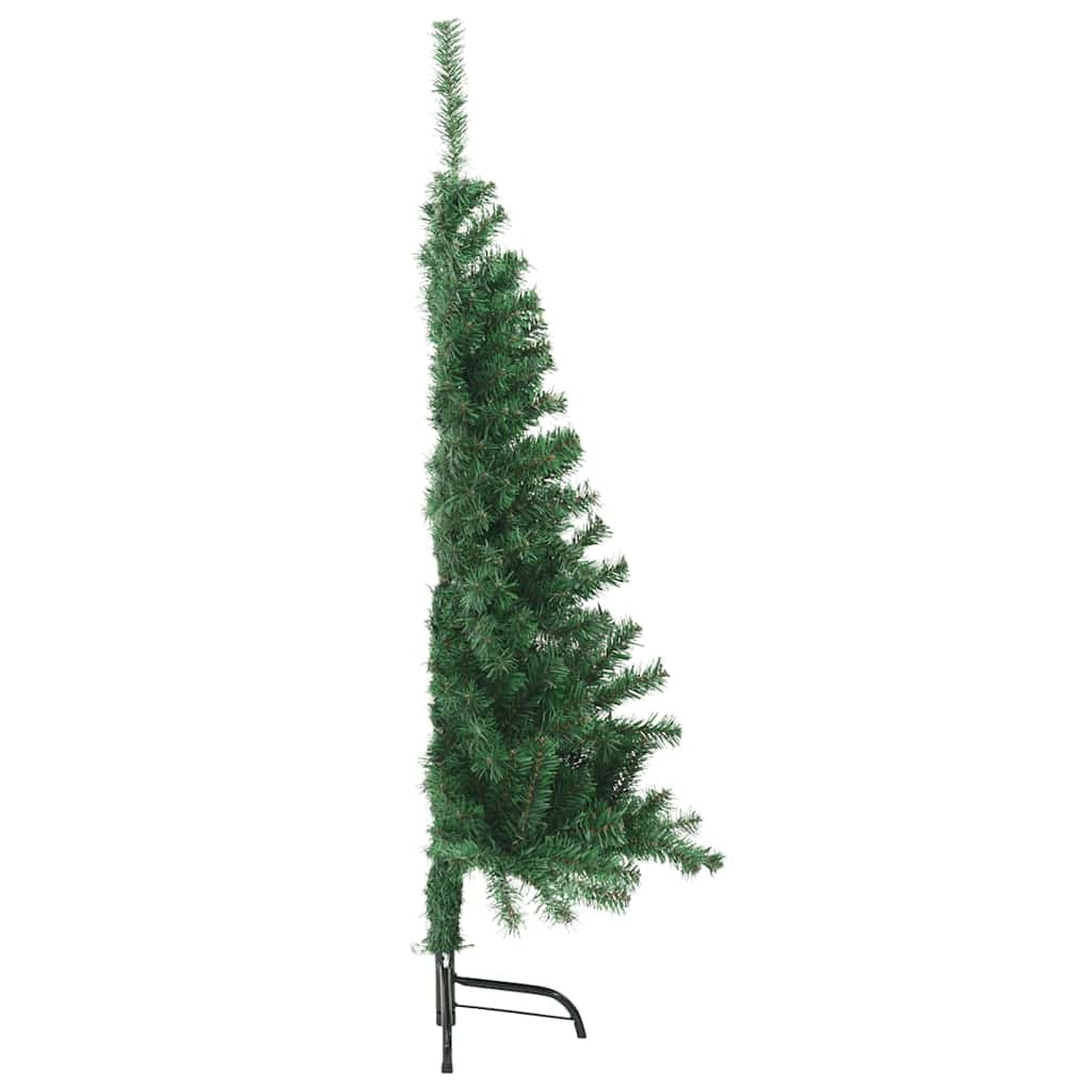HKM-069907 Artificial Half Christmas Tree 150 cm with PVC Material and Steel Stand
