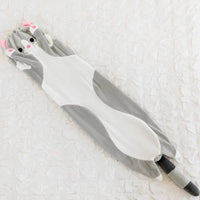 HKM-070035 Cute Cartoon Cat Plush Pillow - Soft Long Cat Stuffed Toy for Kids, Home Decoration - Available in Various Sizes