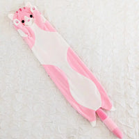 HKM-070035 Cute Cartoon Cat Plush Pillow - Soft Long Cat Stuffed Toy for Kids, Home Decoration - Available in Various Sizes