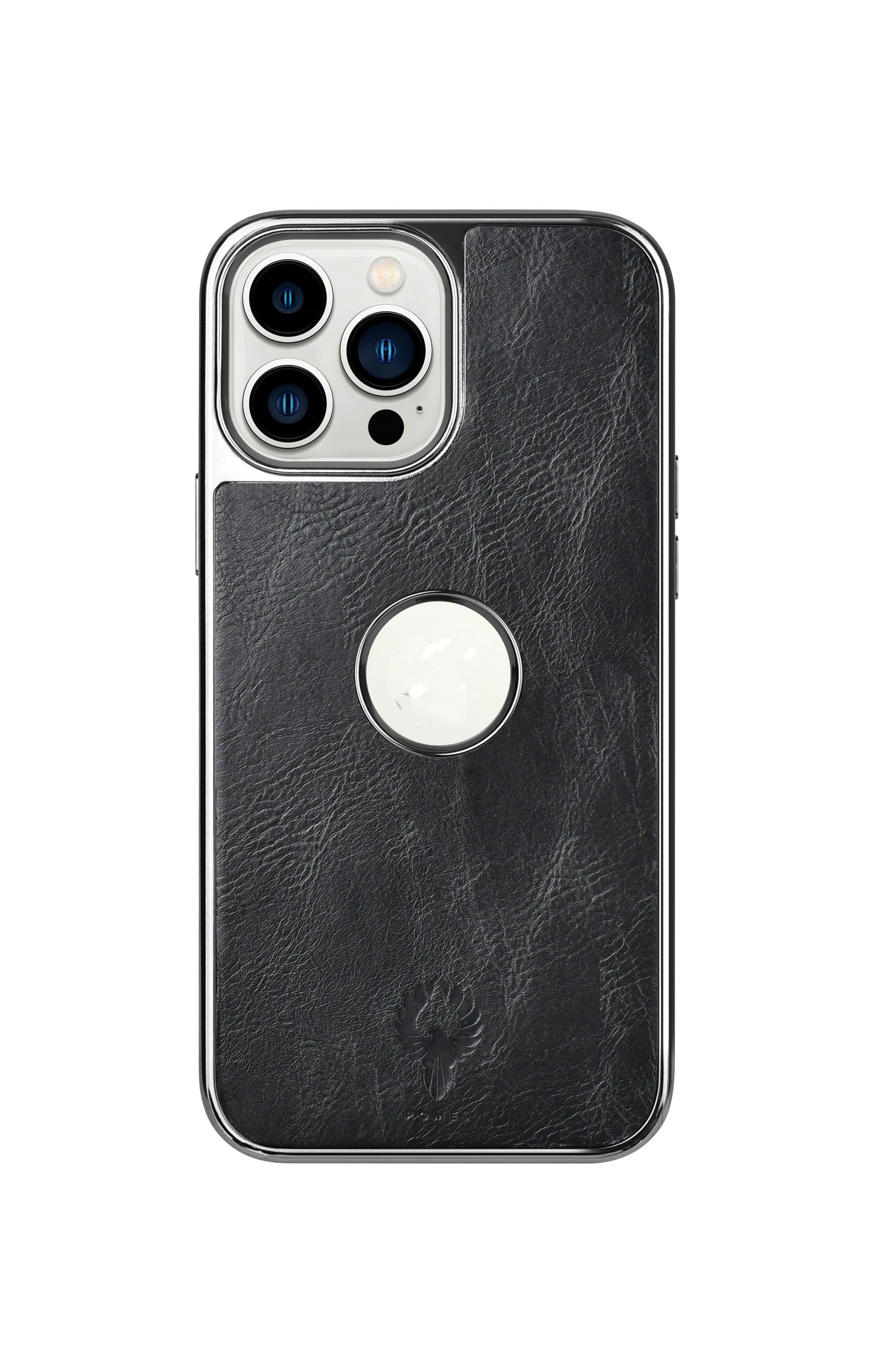 HKM-070035 PU Leather Plated Shockproof Case for iPhone 13 Pro and iPhone 13