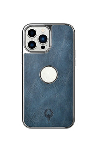 HKM-070035 PU Leather Plated Shockproof Case for iPhone 13 Pro and iPhone 13