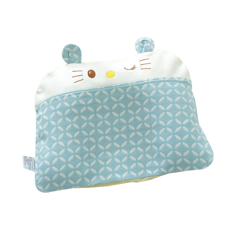 HKM-070227 U-Shape Buckwheat Pillow for Newborns - Removable, Washable, and Quick-Dry Design