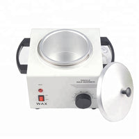 HKM-070291 Single Furnace Wax Machine - 500ML Capacity, Adjustable Temperature 60-80°C, Non-Slip Rubber Feet, Removable Wax Pot, Ideal for Whole Body Hair Removal
