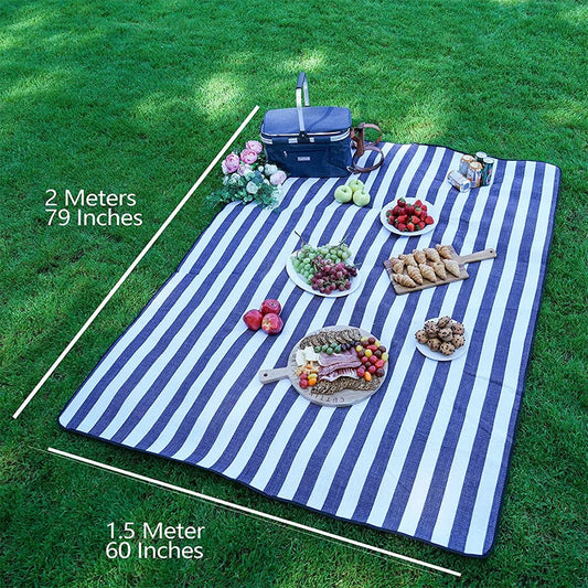 KTX-070291 Waterproof Large Outdoor Folding Blanket for Beach and Camping