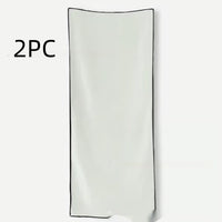 HKM-070355 Magnetic Nylon Bath Towel for Outdoor and Beach Use - Available in Black Gray, Army Green, and White