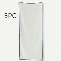 HKM-070355 Magnetic Nylon Bath Towel for Outdoor and Beach Use - Available in Black Gray, Army Green, and White