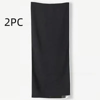 HKM-070355 Magnetic Nylon Bath Towel for Outdoor and Beach Use - Available in Black Gray, Army Green, and White