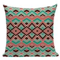 HKM-070483 Hemp-Blend Pillowcase for Home Decor - 45x45cm, Polyester Cotton Linen