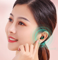 HKM-070675 Bluetooth 5.0 Wireless Stereo Headset with LED Digital Display and Voice Control