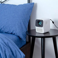 HKM-070803 Portable Mini Projector with 40-120 Inch Projection Size and Manual Keystone Correction