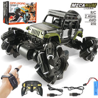 HKM-070931 1/18 Scale Electric Gesture-Controlled Off-Road Drift Car - Ready-to-Go RC Vehicle for All Ages