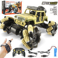 HKM-070931 1/18 Scale Electric Gesture-Controlled Off-Road Drift Car - Ready-to-Go RC Vehicle for All Ages