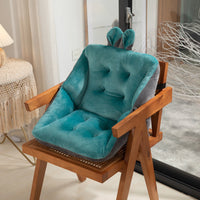 HKM-070995 Plush Solid Color Office Chair Cushion for Long Hours of Comfort