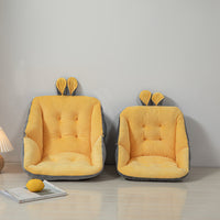HKM-070995 Plush Solid Color Office Chair Cushion for Long Hours of Comfort