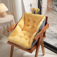 HKM-070995 Plush Solid Color Office Chair Cushion for Long Hours of Comfort