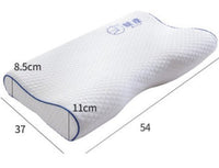 HKM-071059 Dual-Purpose Memory Foam Pillow for Enhanced Neck Support and Comfortable Sleep