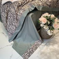 HKM-071251 Long-Staple Cotton Digital Printed Bedding Set - Four Pieces in Pink Floral Design