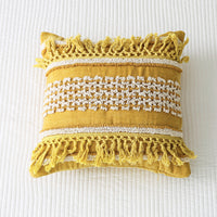 HKM-071379 Bohemian Ethnic Style Handmade Embroidery Cushion Cover for Home Sofa Decoration
