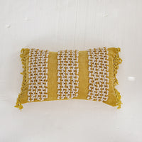 HKM-071379 Bohemian Ethnic Style Handmade Embroidery Cushion Cover for Home Sofa Decoration