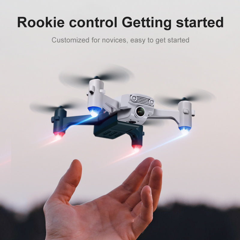 HKM-071443 Foldable 4DRC V15 RC Drone with 6K Dual Camera, Ideal for Beginners, 2 Batteries Included, Real-Time FPV Video