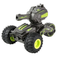 HKM-071507 Water Bomb Remote Control Stunt Car Toy with Gel Blaster for Kids - 2-in-1 Electric RC Truck