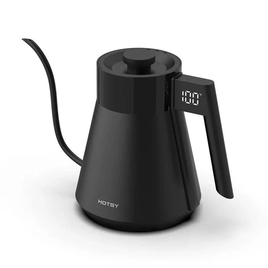 KTX-071699 Automatic Turkish Coffee Maker with 1.5L Capacity and Stainless Steel Gooseneck Kettle, Featuring Temperature Control and Keep Warm Function