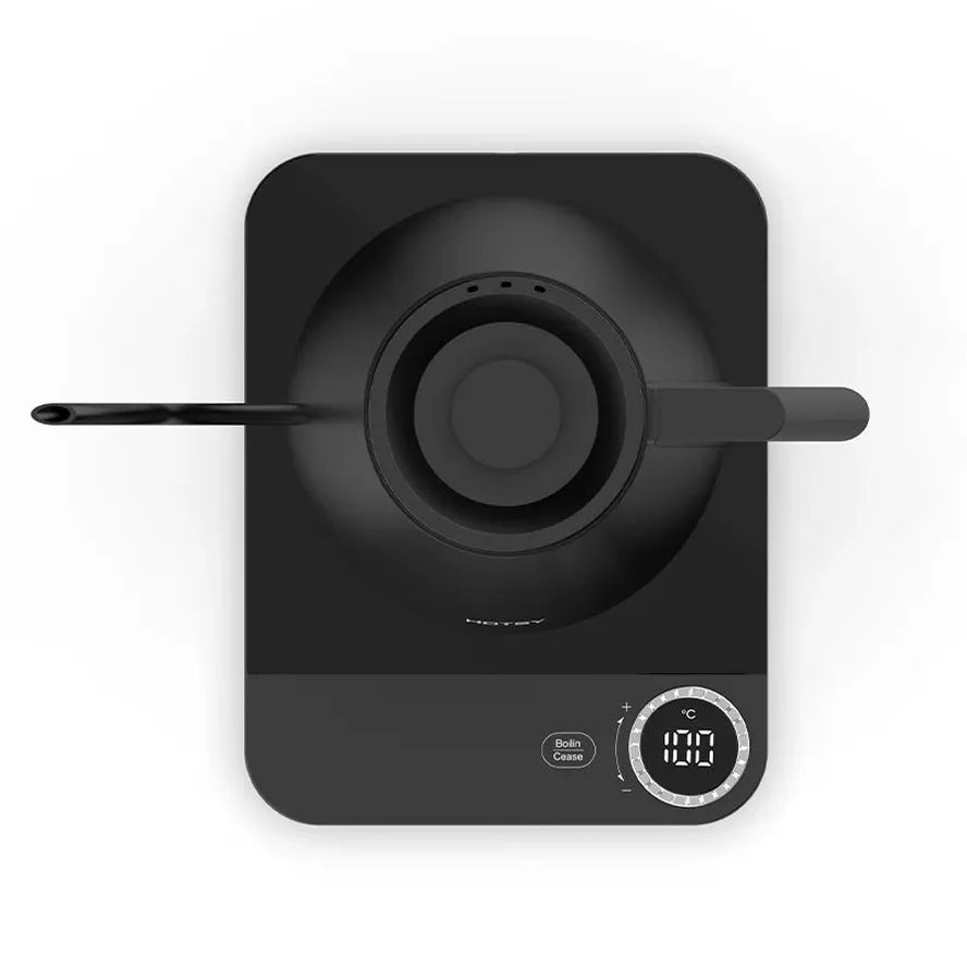 KTX-071699 Automatic Turkish Coffee Maker with 1.5L Capacity and Stainless Steel Gooseneck Kettle, Featuring Temperature Control and Keep Warm Function