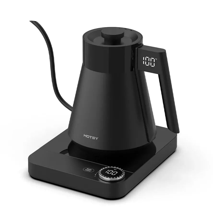 KTX-071699 Automatic Turkish Coffee Maker with 1.5L Capacity and Stainless Steel Gooseneck Kettle, Featuring Temperature Control and Keep Warm Function