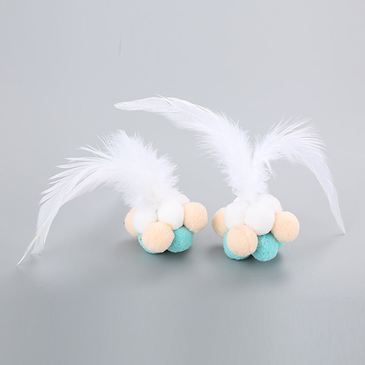HKM-071699 Cat toy feather