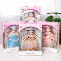 HKM-071763 Fantasy Princess Doll Set for Kids - Multi-Style Playhouse Toy Gift Box