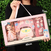 HKM-071763 Fantasy Princess Doll Set for Kids - Multi-Style Playhouse Toy Gift Box