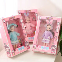 HKM-071763 Fantasy Princess Doll Set for Kids - Multi-Style Playhouse Toy Gift Box