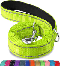 HKM-071891 Reflective Dog Leash with Comfortable Hand Grip - Available in Multiple Colors