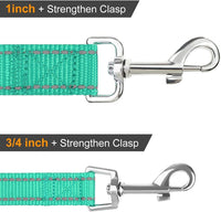 HKM-071891 Reflective Dog Leash with Comfortable Hand Grip - Available in Multiple Colors