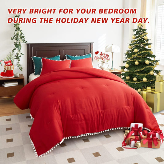 HKM-072083 Bohemian Fluffy Quilt with Tassels - Available in Various Sizes