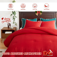 HKM-072083 Bohemian Fluffy Quilt with Tassels - Available in Various Sizes