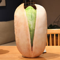 HKM-072211 Lifelike Nut Pillow Collection: Peanut, Pistachio, Pecan, and More
