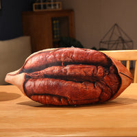 HKM-072211 Lifelike Nut Pillow Collection: Peanut, Pistachio, Pecan, and More