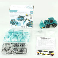 HKM-072339 DIY Solar Engineering Vehicle Assembly Kit for Kids Ages 8 and Up