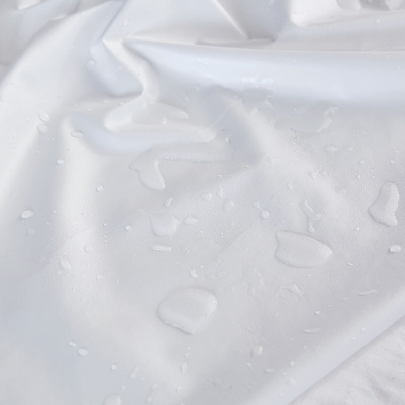 HKM-072403 Pure Color Pongee Bedspread and Sweat Bed Sheet - Soft Polyester Fabric, Knitted Weave