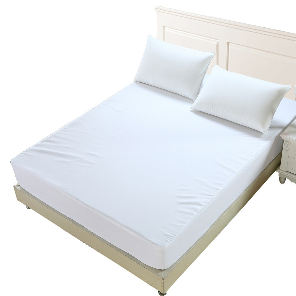 HKM-072403 Pure Color Pongee Bedspread and Sweat Bed Sheet - Soft Polyester Fabric, Knitted Weave