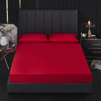 HKM-072403 Pure Color Pongee Bedspread and Sweat Bed Sheet - Soft Polyester Fabric, Knitted Weave