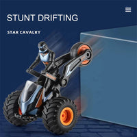 HKM-072659 Remote Control Stunt Motorcycle with 6 Channels - Indoor/Outdoor Fun for Ages 5 and Up
