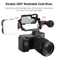HKM-072979 Universal Flip Mirror for Cameras and Mobile Devices - Aluminum Alloy, Compact Design