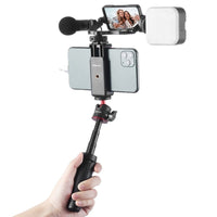 HKM-072979 Universal Flip Mirror for Cameras and Mobile Devices - Aluminum Alloy, Compact Design